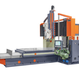 Precision horizontal gantry boring and milling machine